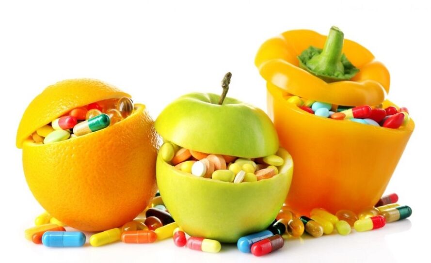 vitamins for the potential of vegetables and fruits